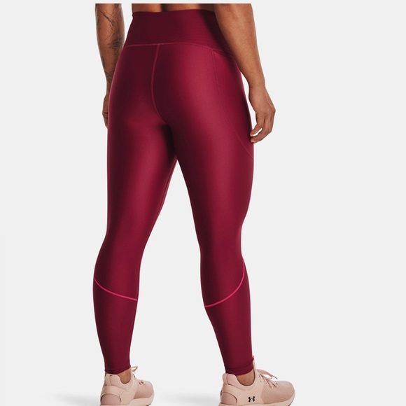 Burgundy UA workout leggings - Picture 2 of 7